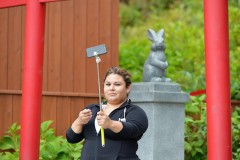 Kawaguchi-ko_Selfi-vor-Hase