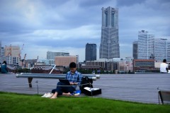 Yokohama_Hafen_Blick-vom-Pier