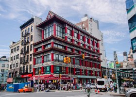 New  York: Das rote Haus in China-Town